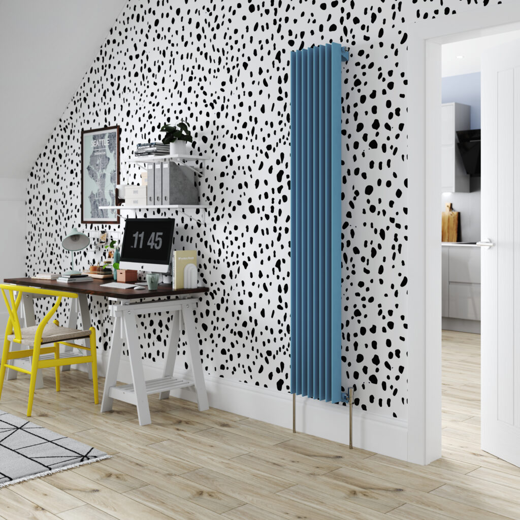 Stelrad blue radiator
