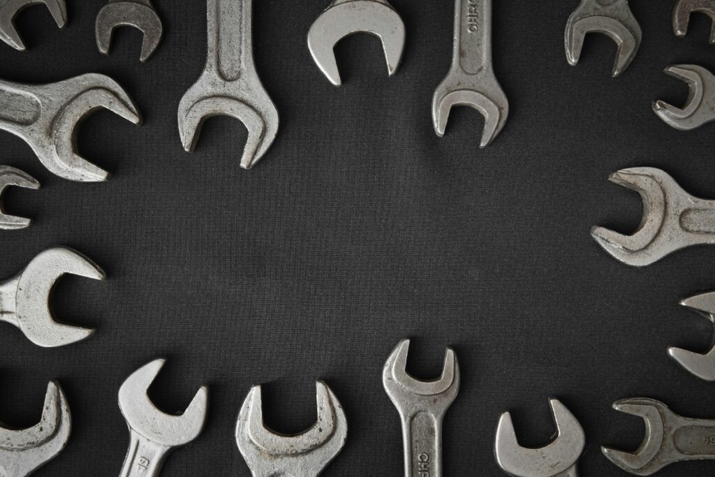 Unsplash image of tools