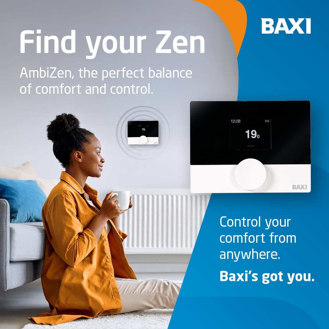 Baxi AmbiZen Smart Control for wireless heating control