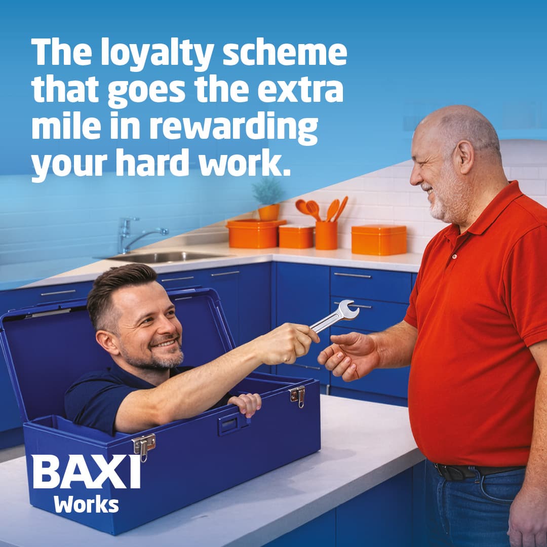 Baxi Works loyalty scheme for heating installers