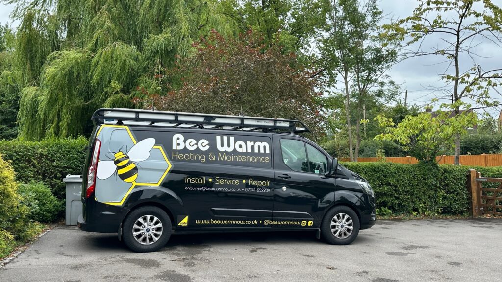 Bee Warm Heating and Maintenance van